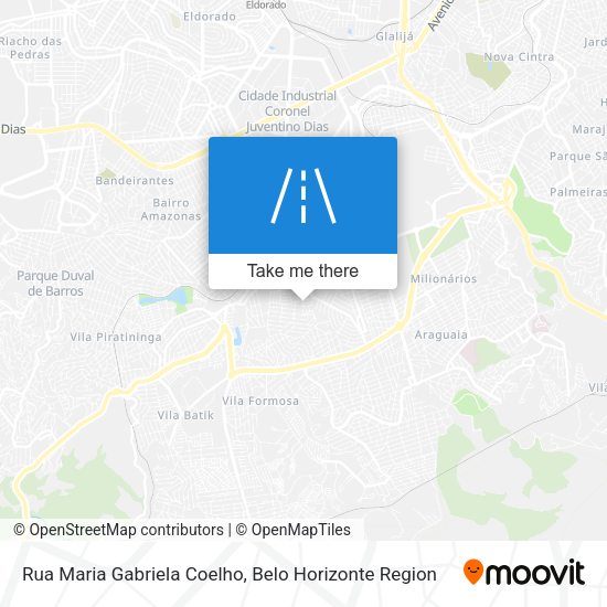 Rua Maria Gabriela Coelho map