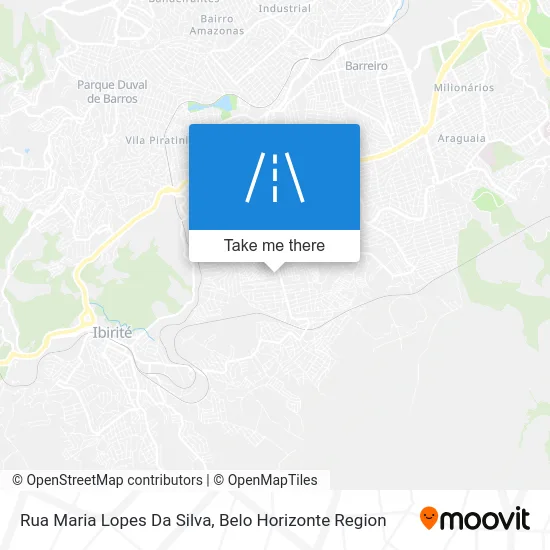 Rua Maria Lopes Da Silva map