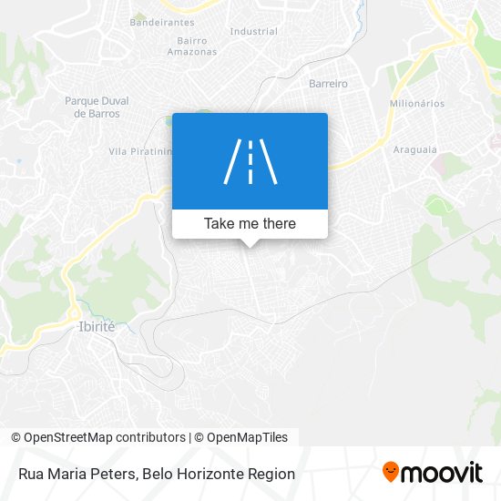 Rua Maria Peters map