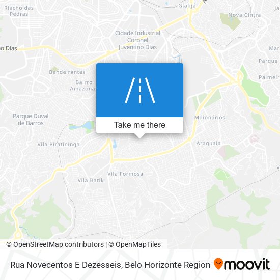 Mapa Rua Novecentos E Dezesseis