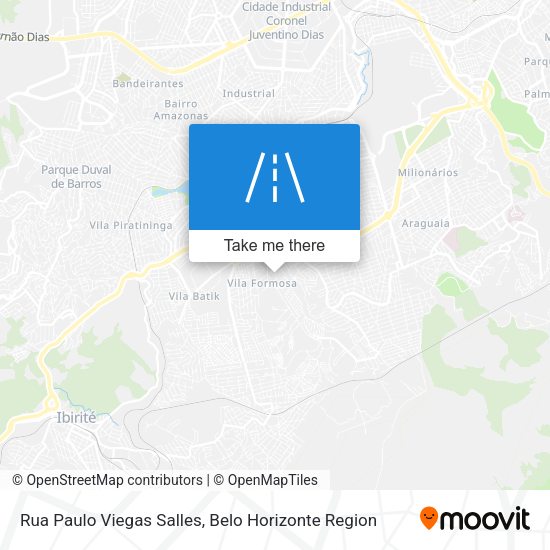 Rua Paulo Viegas Salles map