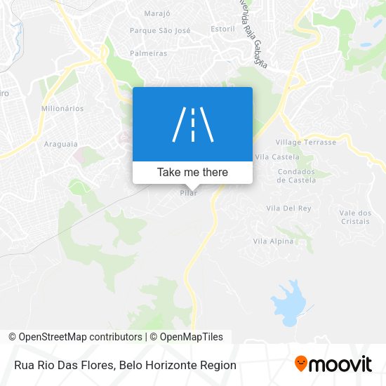 Rua Rio Das Flores map