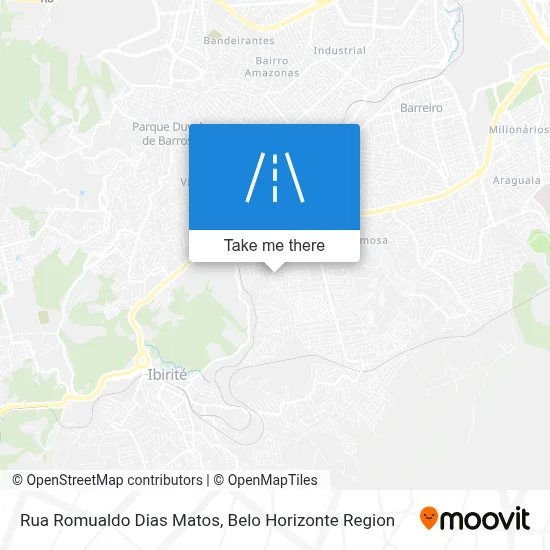 Rua Romualdo Dias Matos map