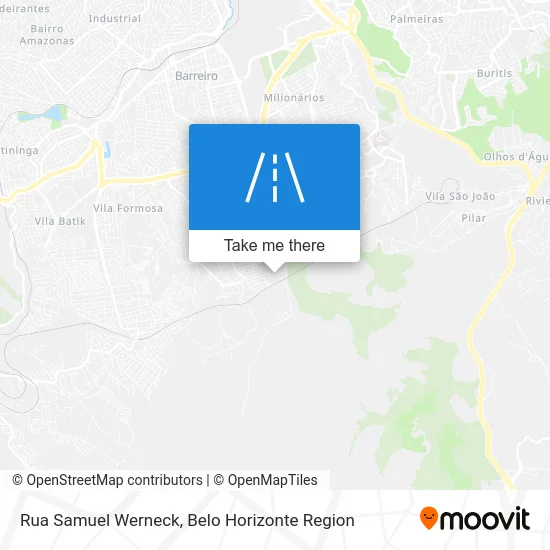 Rua Samuel Werneck map