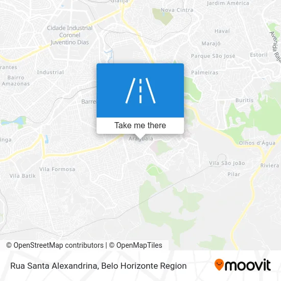 Rua Santa Alexandrina map