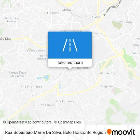 Rua Sebastião Maria Da Silva map