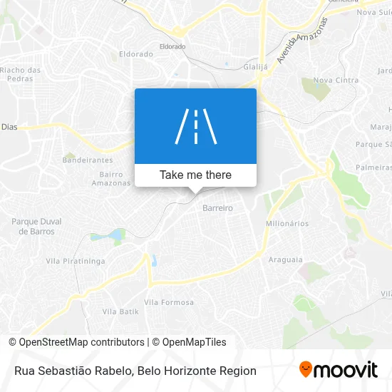 Rua Sebastião Rabelo map