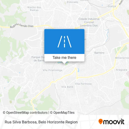 Rua Silva Barbosa map