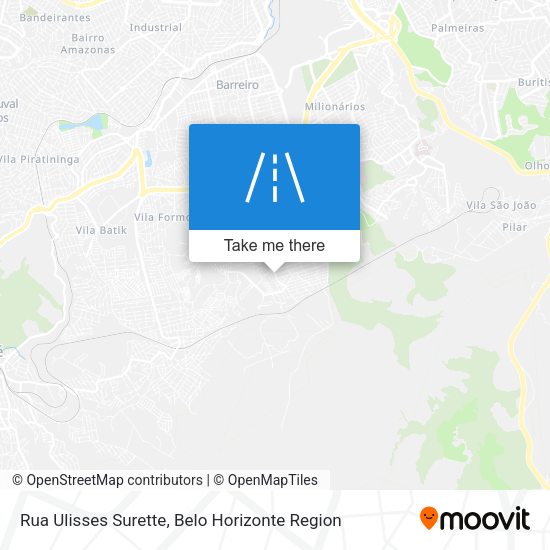 Rua Ulisses Surette map