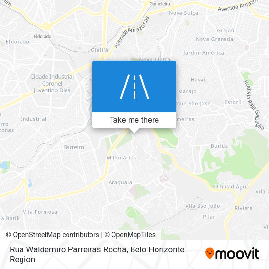 Rua Waldemiro Parreiras Rocha map