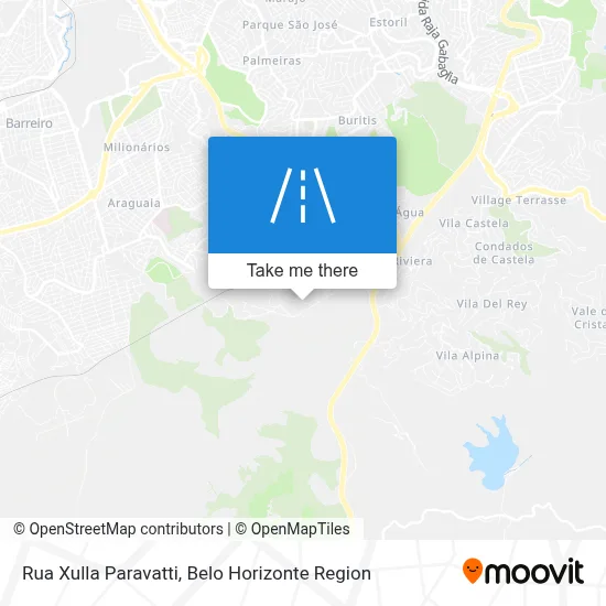 Rua Xulla Paravatti map