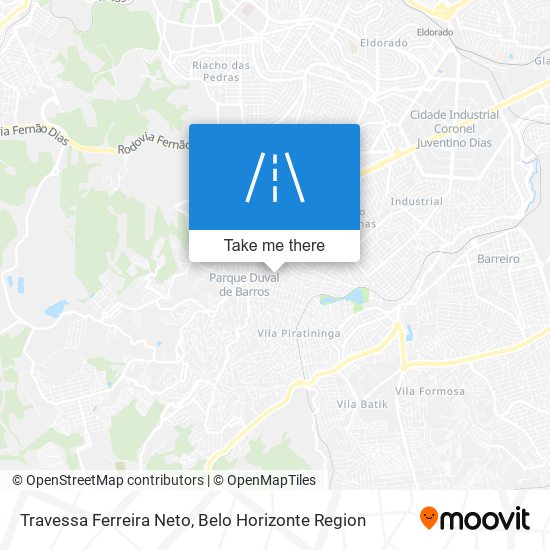 Travessa Ferreira Neto map