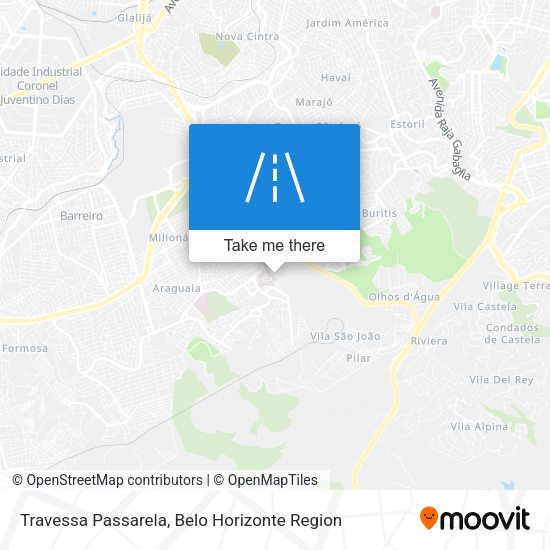 Travessa Passarela map