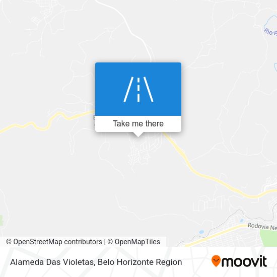Alameda Das Violetas map