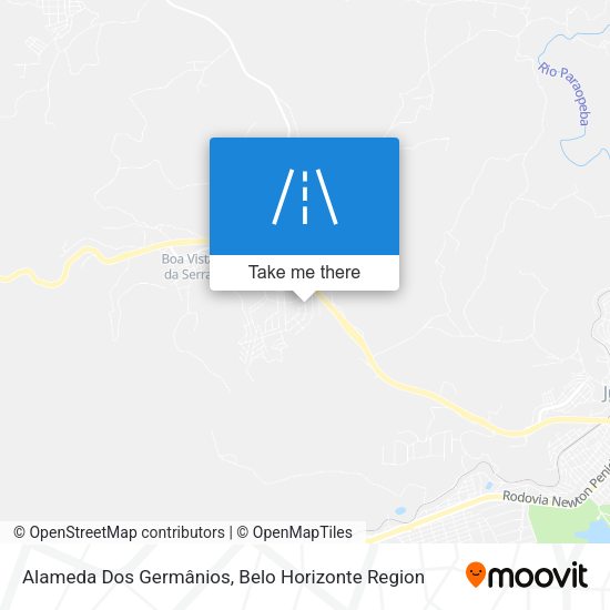 Alameda Dos Germânios map