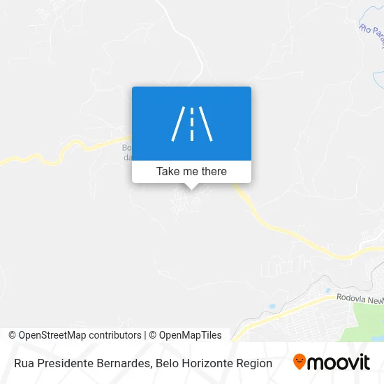 Rua Presidente Bernardes map