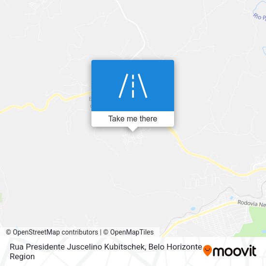 Rua Presidente Juscelino Kubitschek map
