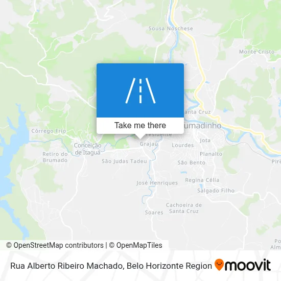 Rua Alberto Ribeiro Machado map