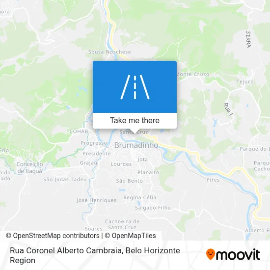 Rua Coronel Alberto Cambraia map