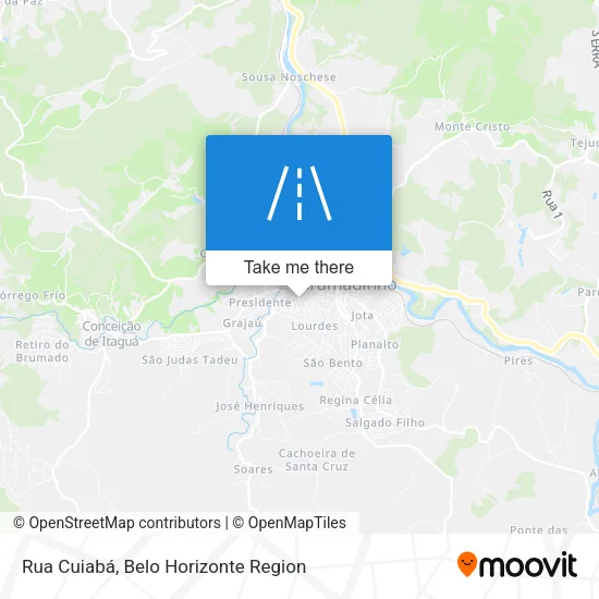 Rua Cuiabá map