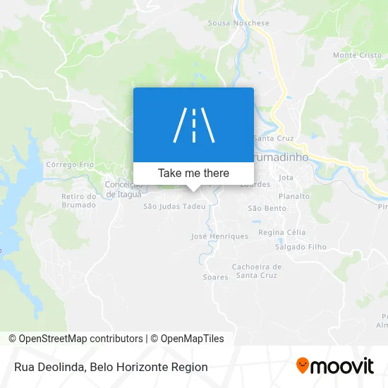 Rua Deolinda map