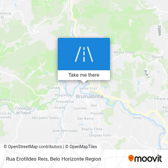 Rua Erotildes Reis map