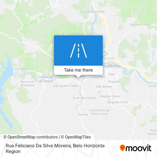 Rua Feliciano Da Silva Moreira map