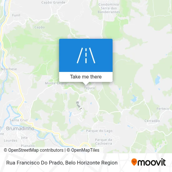 Rua Francisco Do Prado map