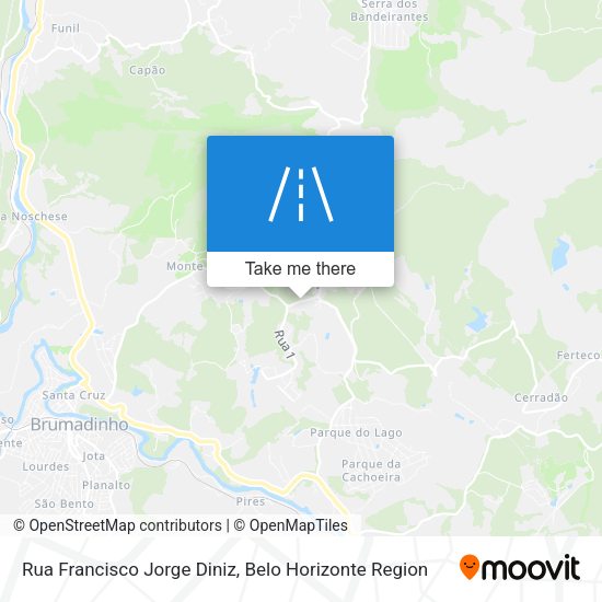 Rua Francisco Jorge Diniz map