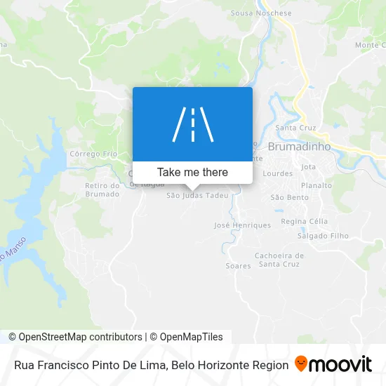 Rua Francisco Pinto De Lima map