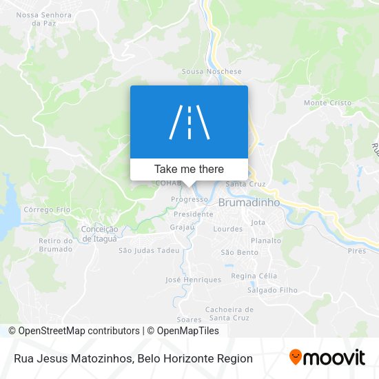 Rua Jesus Matozinhos map