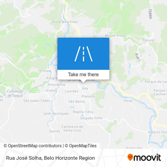Rua José Solha map