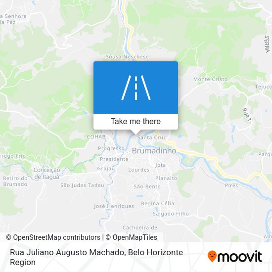 Rua Juliano Augusto Machado map