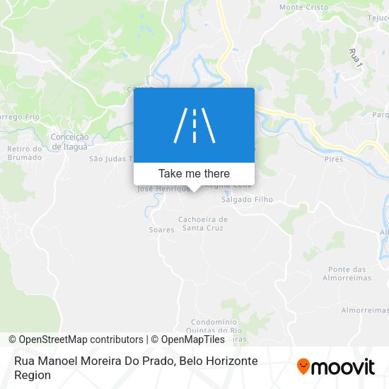 Rua Manoel Moreira Do Prado map