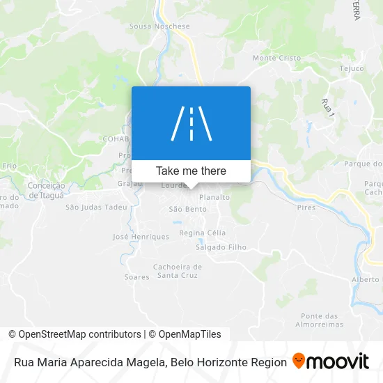 Rua Maria Aparecida Magela map