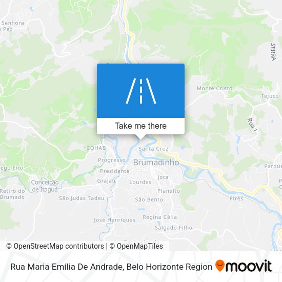 Rua Maria Emília De Andrade map
