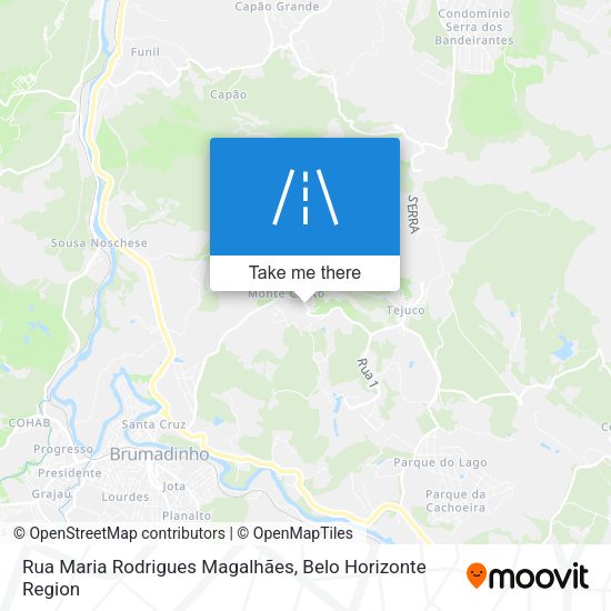 Rua Maria Rodrigues Magalhães map
