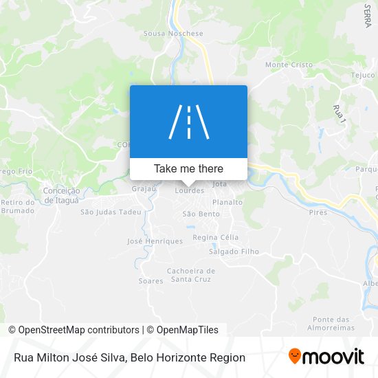 Rua Milton José Silva map