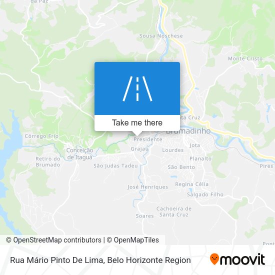 Rua Mário Pinto De Lima map