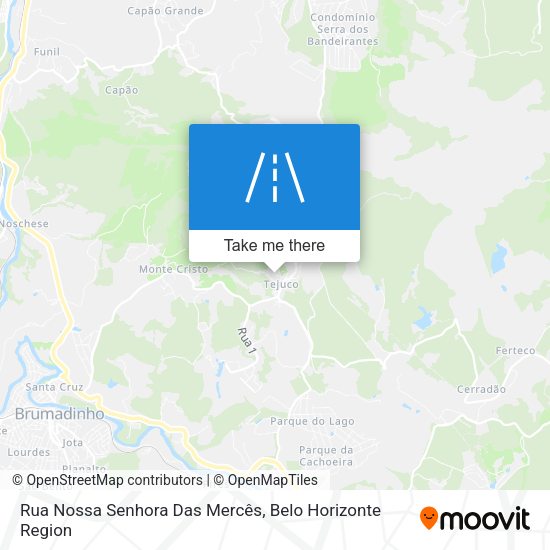 Rua Nossa Senhora Das Mercês map