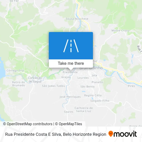 Rua Presidente Costa E Silva map