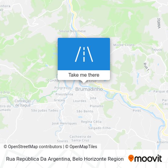 Rua República Da Argentina map