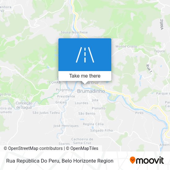 Rua República Do Peru map