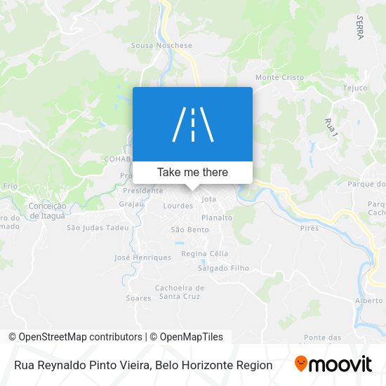 Rua Reynaldo Pinto Vieira map