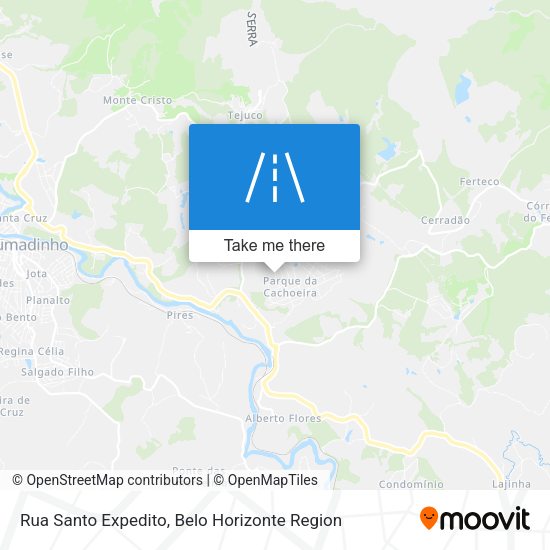 Rua Santo Expedito map
