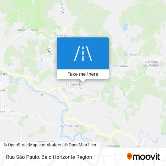 Rua São Paulo map