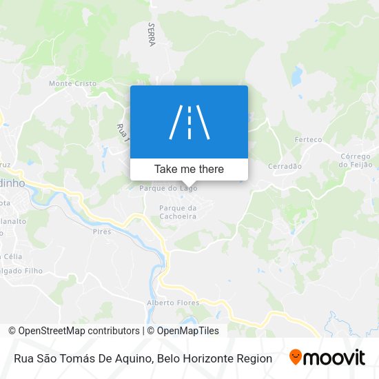 Rua São Tomás De Aquino map