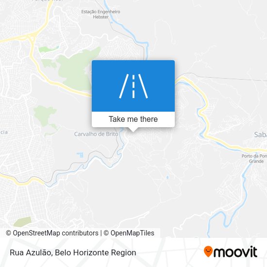 Rua Azulão map