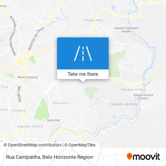 Mapa Rua Campanha