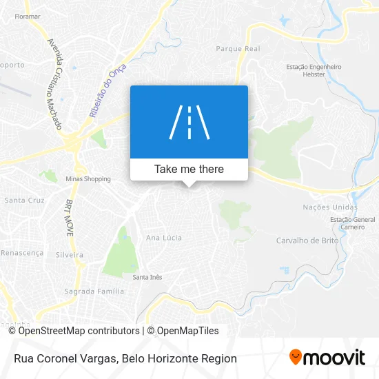 Rua Coronel Vargas map